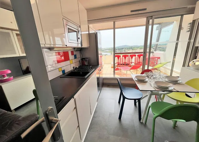 Deux Couchages Cap D'agde Naturisme Cn040-606 Apartamento